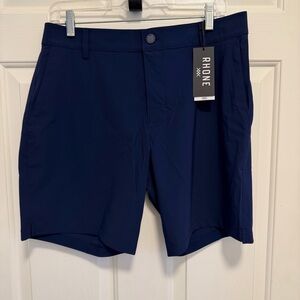 Rhone 8" Resort Short Quick Dry Shorts Italian Fabric Navy Blue Men's Sz 31 NWT